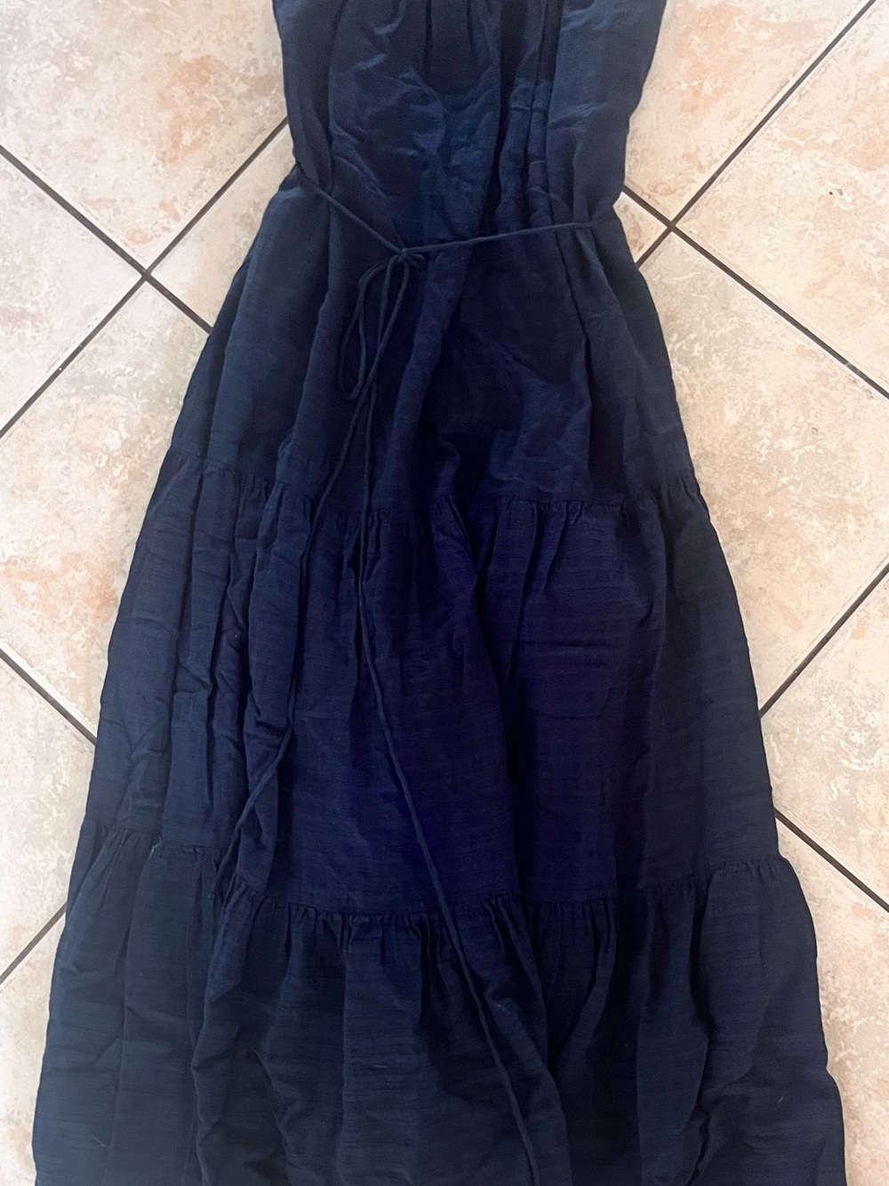 Banana Republic Navy Canna Lightweight Navy Dress